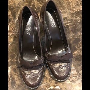 Franco Sarto Brown Heels